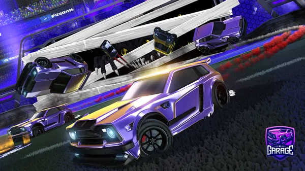 A Rocket League car design from hassngym