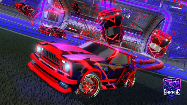 A Rocket League car design from zaddation