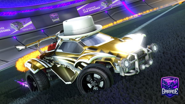 A Rocket League car design from Leon_the_Peon