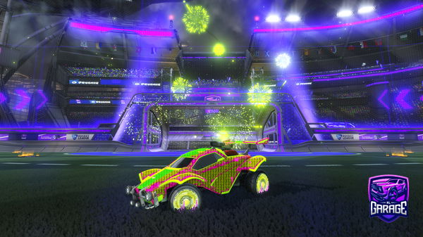 A Rocket League car design from Sushimam