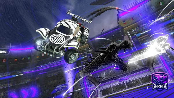 A Rocket League car design from Hxllxw