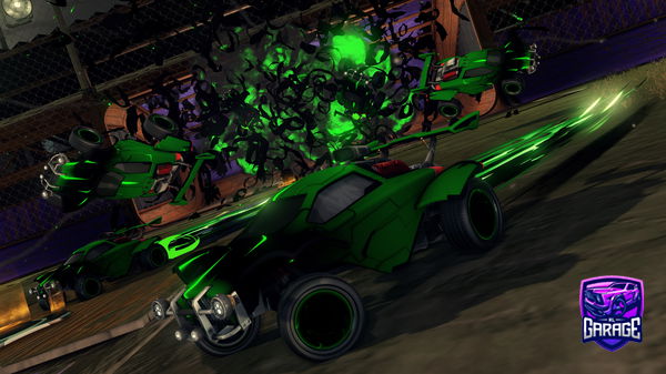 A Rocket League car design from Creeper7369_