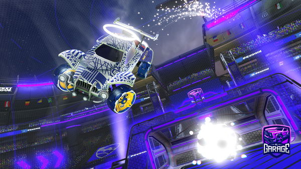 A Rocket League car design from trajedyswrld