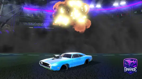 A Rocket League car design from bazminco