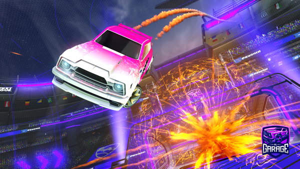 A Rocket League car design from Kibmeisteroscar