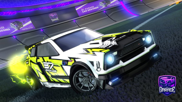 A Rocket League car design from Cafedoppio