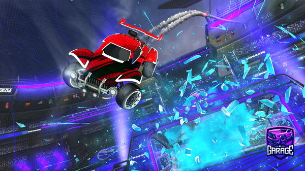 A Rocket League car design from Bongers