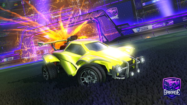 A Rocket League car design from Heroking_Gabriel