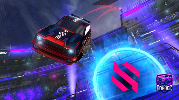 A Rocket League car design from moonlessninja