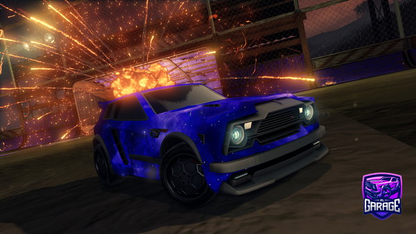 A Rocket League car design from Skye07