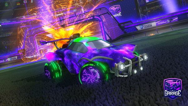 A Rocket League car design from gnrlVisualW