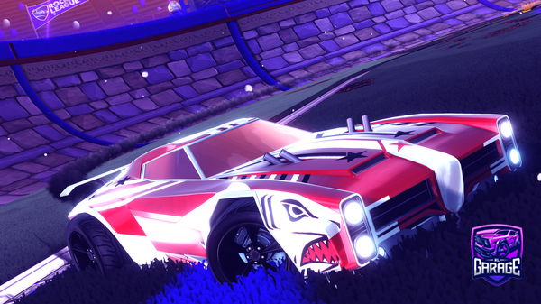 A Rocket League car design from iteachii