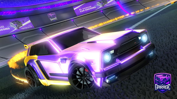 A Rocket League car design from NipaPaul