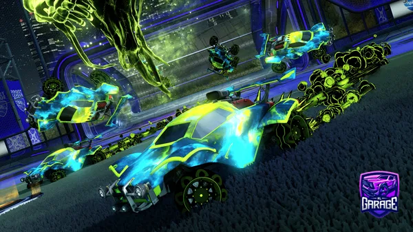 A Rocket League car design from SquanchiBoiz