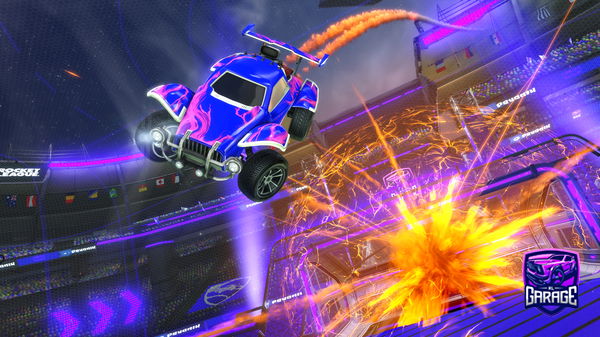 A Rocket League car design from NotLucas66