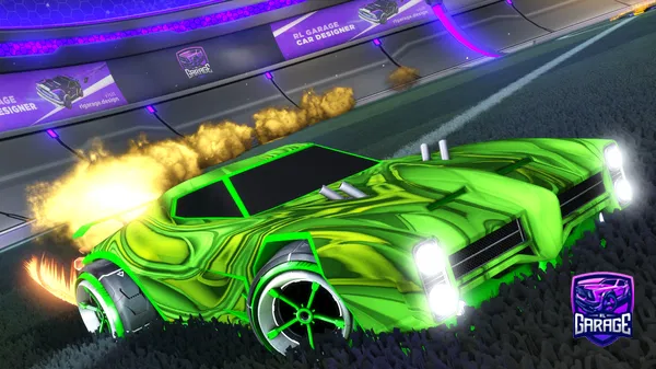 A Rocket League car design from ChuckNorris1583