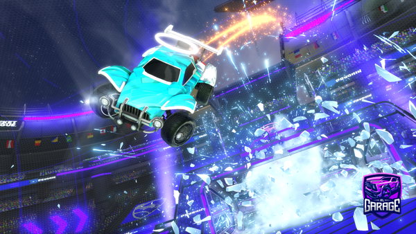 A Rocket League car design from Starlessdeer291