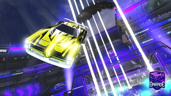 A Rocket League car design from nametagrl