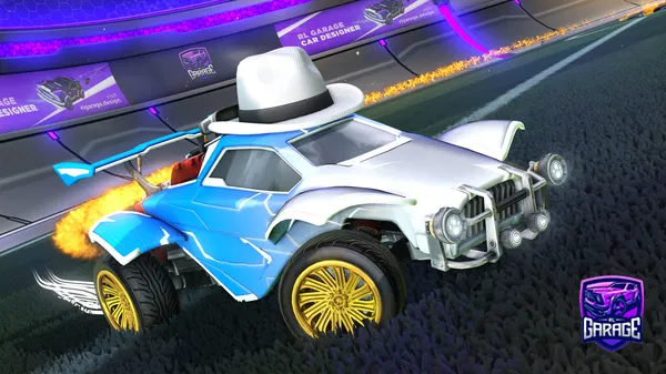 A Rocket League car design from Terrestrialgaming