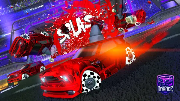 A Rocket League car design from BigTradesNYC