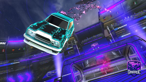 A Rocket League car design from Raitora