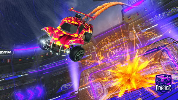 A Rocket League car design from Fro-3