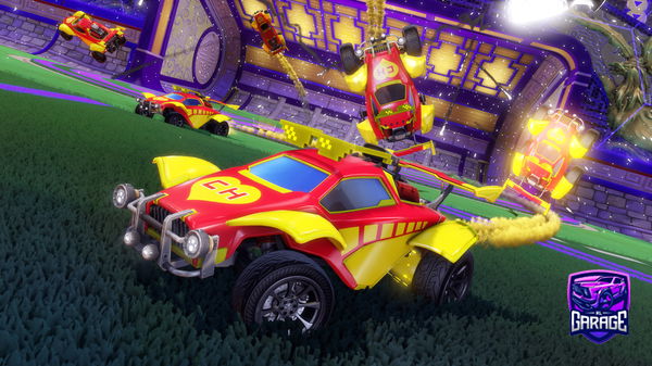 A Rocket League car design from AndrewWalker