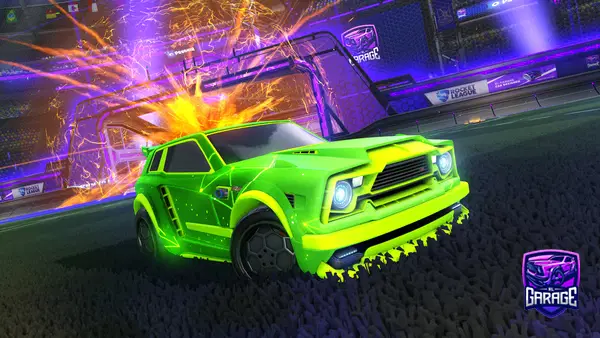 A Rocket League car design from Elinnnnnn