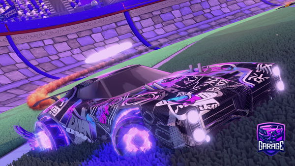 A Rocket League car design from Toiron