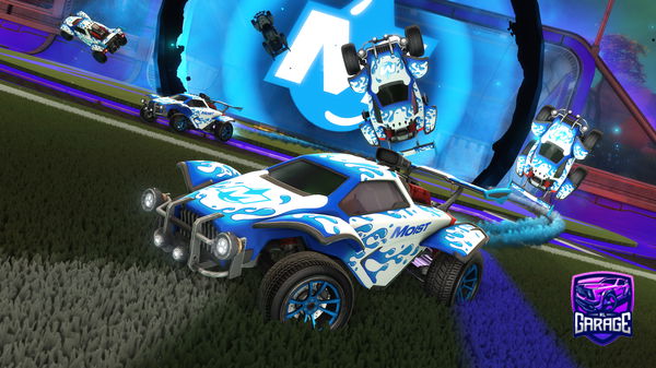 A Rocket League car design from willarinooo