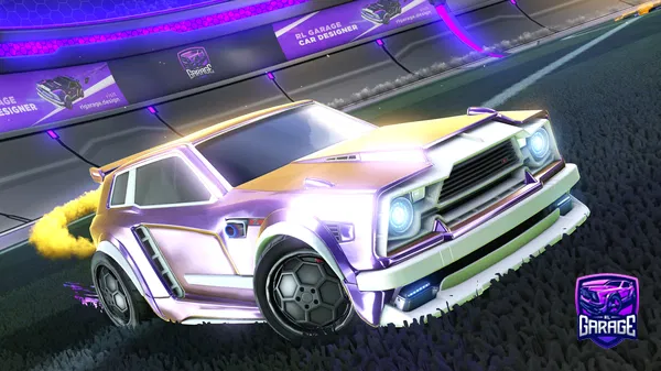 A Rocket League car design from Pliazok