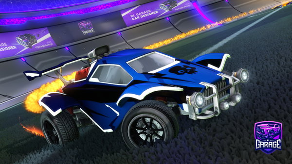 A Rocket League car design from flakie1110