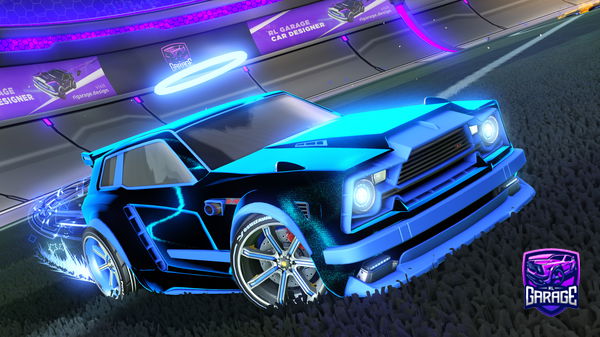 A Rocket League car design from Skywalker7948