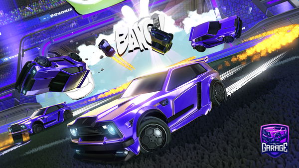 A Rocket League car design from Nerfado