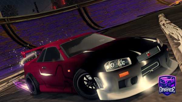 A Rocket League car design from FearlessRizz