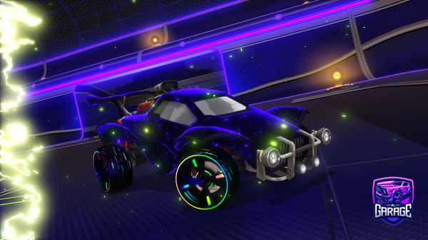 A Rocket League car design from Circ1es