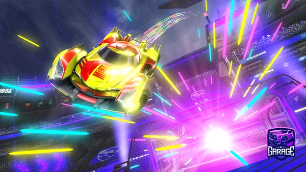 A Rocket League car design from cooperbusse