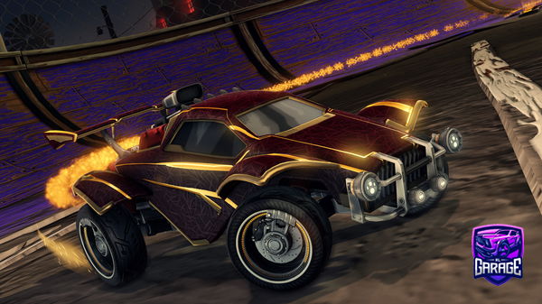 A Rocket League car design from Crazy_Cars