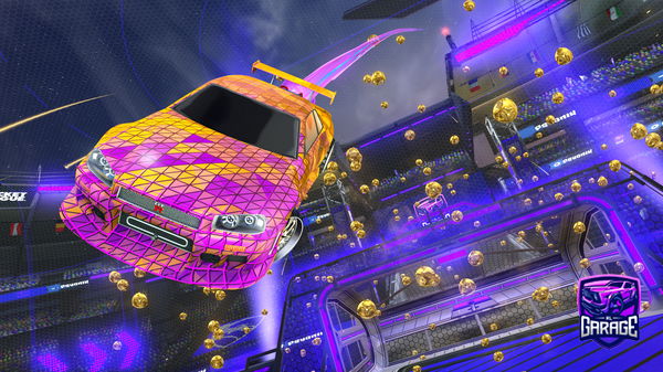 A Rocket League car design from JazzyPow