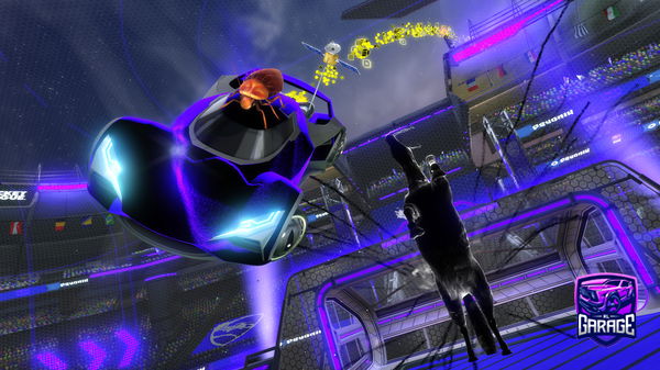 A Rocket League car design from Infn1te_-HuntR