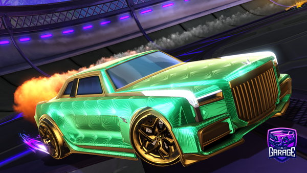 A Rocket League car design from ItzzzNick
