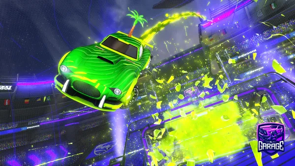 A Rocket League car design from kylemaker