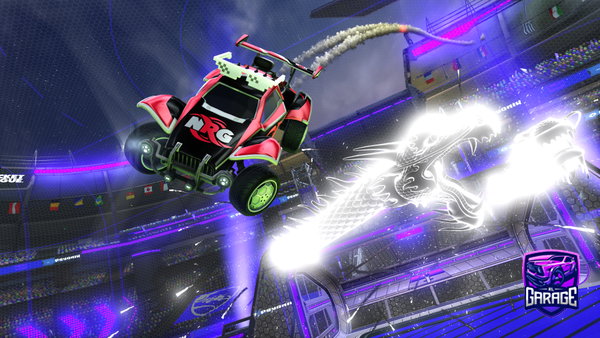 A Rocket League car design from TriPablosky