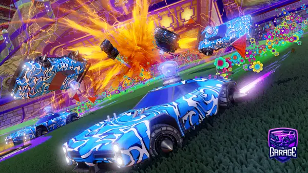 A Rocket League car design from Rakanooo-Hero