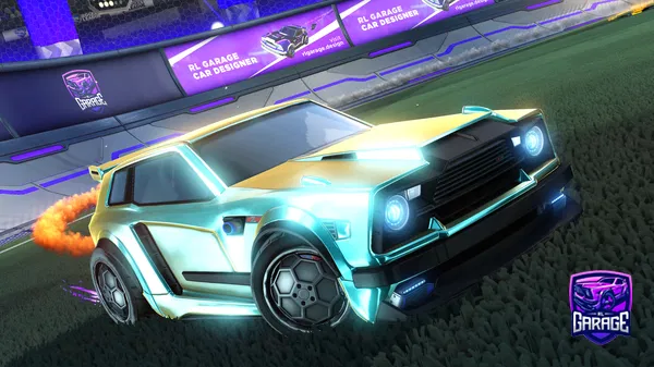 A Rocket League car design from Leonardo11_