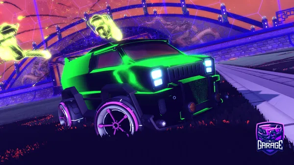 A Rocket League car design from Stugg