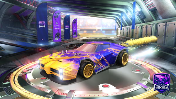 A Rocket League car design from CODE-L3UM4S_exe