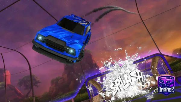 A Rocket League car design from Mineskipper