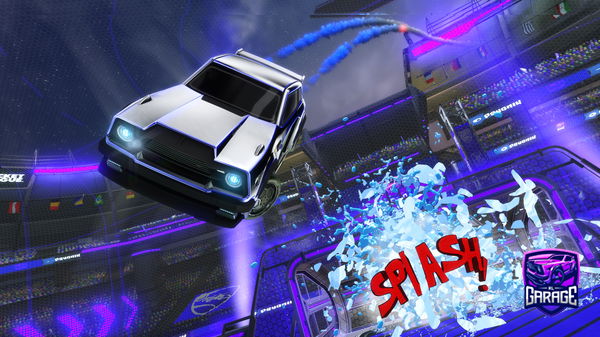 A Rocket League car design from Samupriscillo