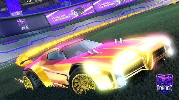 A Rocket League car design from ETERNAL-GAMING